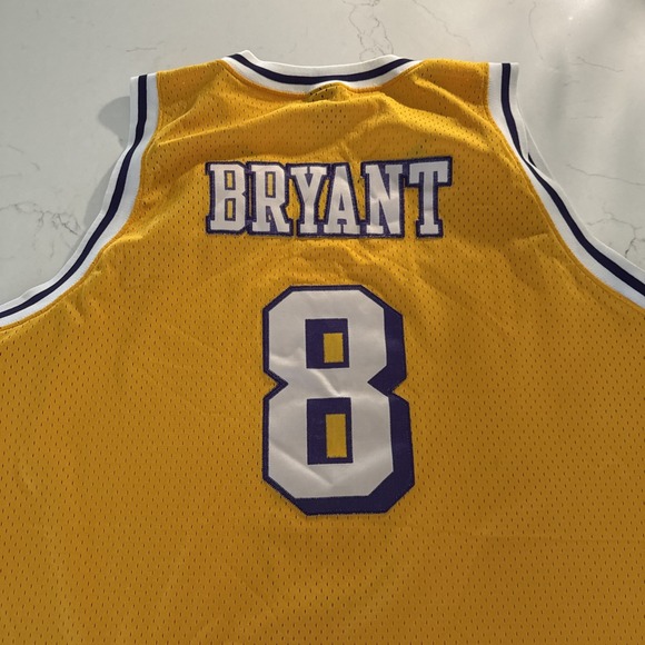 Vintage NBA Nike Rewind Los Angeles Lakers Jersey #8 Kobe Bryant Size 4XL + 2 - Picture 9 of 12